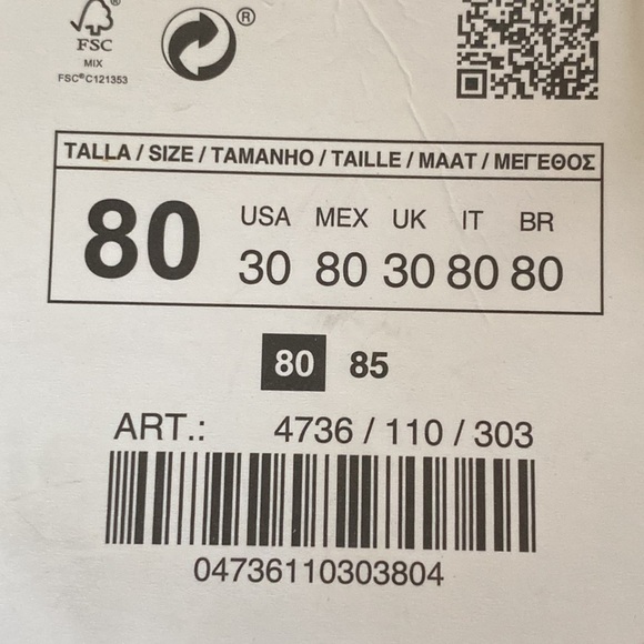 🌹NWT. Zara Black/Golden Elastic Belt with Braided Metal Appliqué. Size 30 - Picture 6 of 9